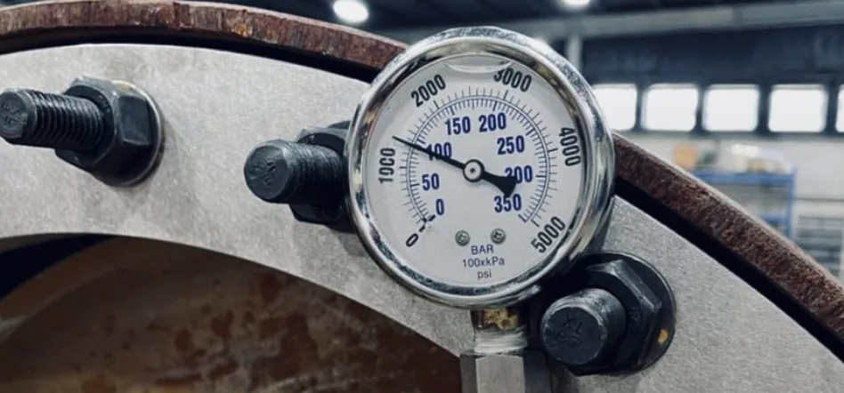 Weld testing article